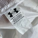 Under Armour White Transparent Hooded Windbreaker Photo 3