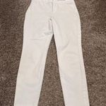 Old Navy  White High-Rise Pixie Skinny Ankle Pants Photo 0
