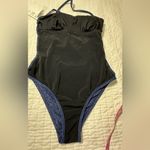 Cupshe Blue Textured One Piece Swimsuit with Scoop Neckline Photo 12