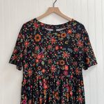 Agnes & Dora Kahlo Mini Dress Baby Suede in Wildwood Flower Size M (8/10) NWT Photo 5