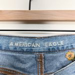 American Eagle Embroidered Floral High Waisted Mom Shorts | Size 6 Photo 6