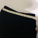 Vintage Black Velvet Skirt Union Made Size 12 Size L Photo 5