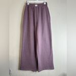 Alphalete SOLD TREK SWEATPANT Heather Sugar Wide Leg high rise Sweatpant Photo 1