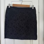 Tracy Evans Y2k vintage jacquard satin swirl print mini skirt Photo 1