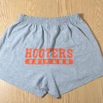 Hooters Bin 6 Womens  Chicago Athletic Boy Shorts Elastic Waistband Gray Sz Small Photo 0