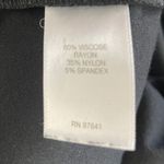 J.Jill  Women Pencil Skirt L Black Ponte Stretch Pull On Casual Travel Cruise Photo 7