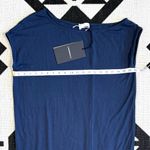 Marcella Cooper Off The Shoulder Maxi Dress Medium Blue Photo 8