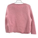Orvis  Pink Quilted pullover sweatshirt top casual outdoor winter L fall Photo 1