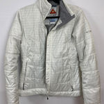 Columbia  Women's Size M Jacket Omni Heat Omni Shield White Plaid Photo 0