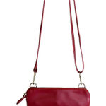Litt by PurseN Red Crossbody Bag. Inside light. Adjustable Strap Photo 0