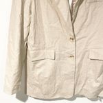 ASTR  Size XL Cream Linen Blend 2 Button Blazer Shoulder Pads NEW NWT Photo 1