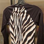 Trina Turk 💕💕 Vivant Half Zip Paddle Suit ~ Vivant Print Swim Knit XS NWT Photo 13