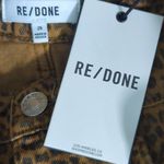 RE/DONE ‎ LEVIS LEOPARD TWILL PENCIL SKIRT Photo 5