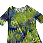 Soft Surroundings Saunterre Maxi Dress Stretch Tropical Stretch Sz Medium Women Photo 2