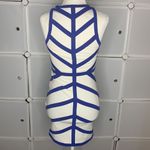 TALULAH  Blue & White BodyCon Dress Size XS Photo 7