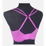 Aerie Pink Wireless Push Up Size 34A Joy Lace Convertible Strap Bra NEW Photo 2