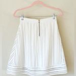 J.Crew Striped Eyelet Skirt - Size 0 Photo 5