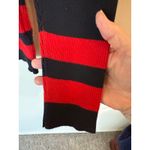 Ralph Lauren Turtleneck Long Sleeve Sweater Black Label Striped Women's Size XL Photo 4