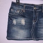 Amethyst Jeans Amethyst mini micro distressed jean skirt Photo 1