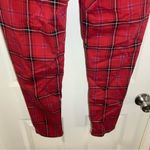 Arizona Jeans Arizona Jean Co Red Plaid Skinny Leg Jeans size 13 Photo 8