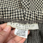Bryn Walker Palazzo Soft Knit Pull On Pants Houndstooth Wide Leg Nero/Latte XXS Photo 10