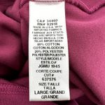 Juicy Couture Vintage  Velour Jacket USA Full-Zip Puff Sleeve Pockets Fuschia L Photo 3