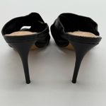 Vince Camuto Clarstie Heel Brazil Leather Dress Mules Minimalist Black 7.5 Photo 2