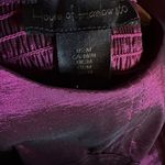 House of Harlow Eggplant Wine Satin Shimmer Cropped Bustier Top, Size M, NWOT Photo 5