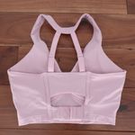 Gymshark  Lavender Purple Seamless Sports Bra Size S Medium Support Workout Photo 3