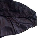 City Studio Womens Navy Floral Sleeveless Midi Dress Back Zip Size 3 Above Knee Photo 4