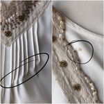 Metaphor Beaded Lace Blouse Photo 3
