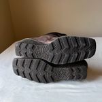 Eric Michael Eric‎ Michael Two-Tone Leather Knee High Boots 39 Fur Lined Wedge Heel Photo 6