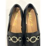 Unisa  black womens textured flats loafers size 6M new without tags box Photo 4