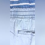 Life in Progress  Women’s Striped Denim Casual Romper Photo 3