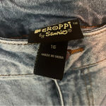 Sanrio  Keroppi Character High Rise Mom Jeans- Light Wash size 16 Photo 5