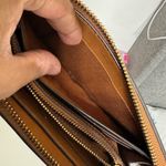 Tory Burch Leather Striped Wristlet Photo 5