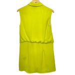 I. Madeline Lemon 🍋 Green Blouson Mini Sleeveless Dress Size Small Green Photo 1