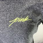 PINK - Victoria's Secret PINK Victoria’s Secret Gray Mesh Crop Top Size Medium Photo 1