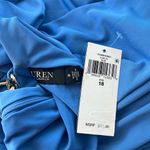 Ralph Lauren Lauren Jersey Halter Gown, Maxi Dress in Blue, Size 18 New w/Tag Photo 8