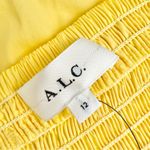 ALC Frank A.L.C. Adriana Dress Yellow Sz 12 NWT Photo 10