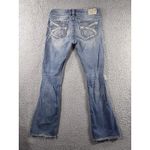 Silver Jeans Silver Twisted Jeans Women 27x29 Low Rise Distressed Destroyed Bootcut Photo 1
