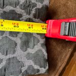 Think Tank Gray & Black Animal Print Wide Collar Hidden Button With Pockets Sz S Photo 12