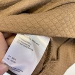 Tribal Jeans Brown Quilted Mock Turtleneck Sweatshirt Size M Photo 4