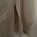 Andrea Jovine  Cream Knit Cardigan Photo 10