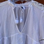 Divided  Blouse with Ties‎ Photo 2