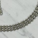 Rhinestone Heart Glam Silver Chain Link Belt Y2K Style ✨ Photo 9