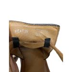 Miz Mooz NWT  Women's Feat Black Leather Studded Cutout Sandals 39/8.5 Photo 8