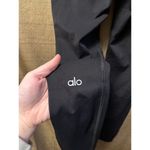 Alo Yoga  Womans Cropped Goddess Legging Black Size Small 24” Inseam Photo 2