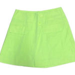 We Wore What Womens Small Blazer Suit Mini Skirt Sharp Green Pockets Stretch NWT Photo 0