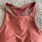 Aerie  Brown High Neck Sports Bra Size Large Photo 1